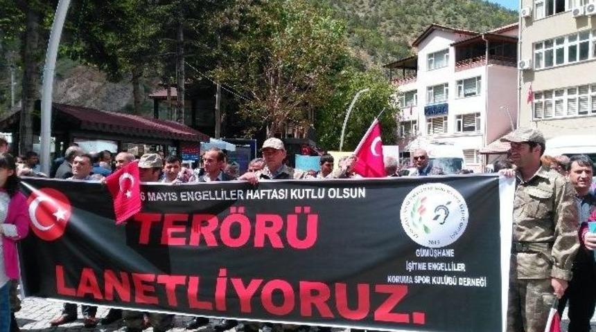 G&uuml;m&uuml;şhane İşitme Engelliler Derneğinden &Uuml;niformalı Ter&ouml;r Tepkisi