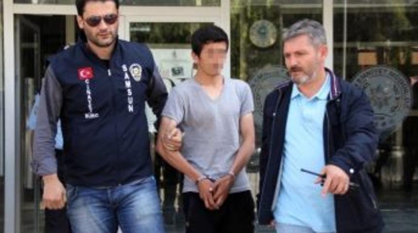 Madde Bağımlısı Gen&ccedil; İşe Giden Bayanın Parasını Gasp Etti