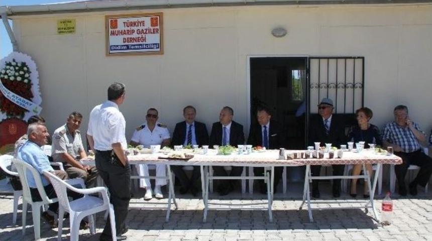 Didim&rsquo;de Muharip Gaziler İl&ccedil;e Protokol&uuml;n&uuml; Ağırladı