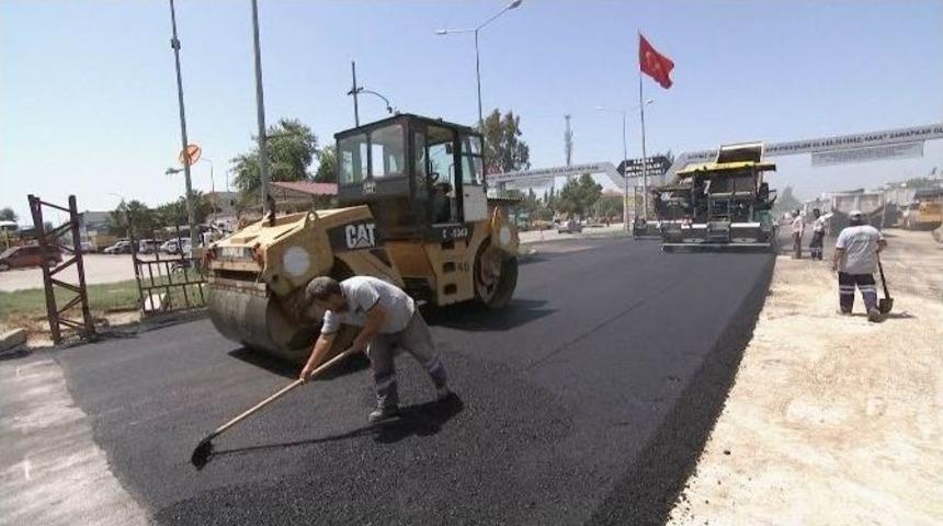 Metal Sanayi Sitesi&rsquo;ne 50 Bin Ton Asfalt