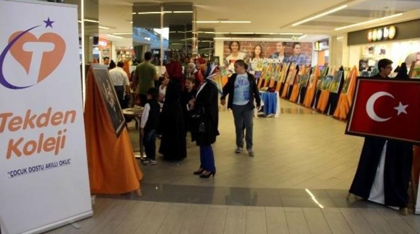 Tekden İlkokulu &Ouml;ğrencileri H&uuml;nerlerini Sergiledi