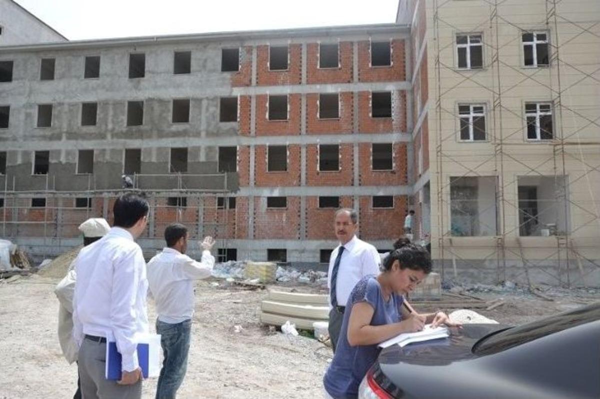Manisa Valiliği Yikob İnşaatları Denetlendi