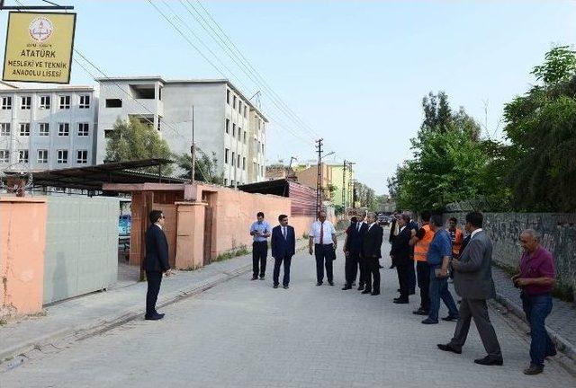 Vali Büyük, Okul Ve Okul İnşaatlarını Denetledi 2