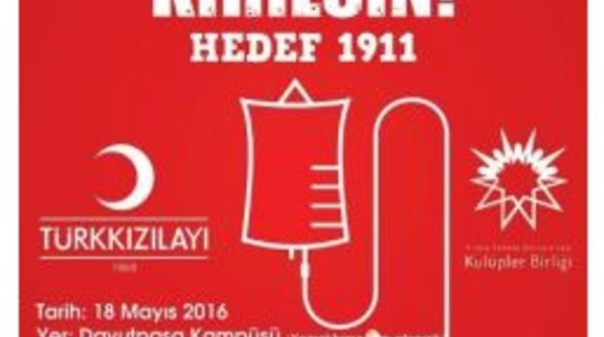Yt&uuml;&rsquo;den Kan Bağışında Rekor Denemesi