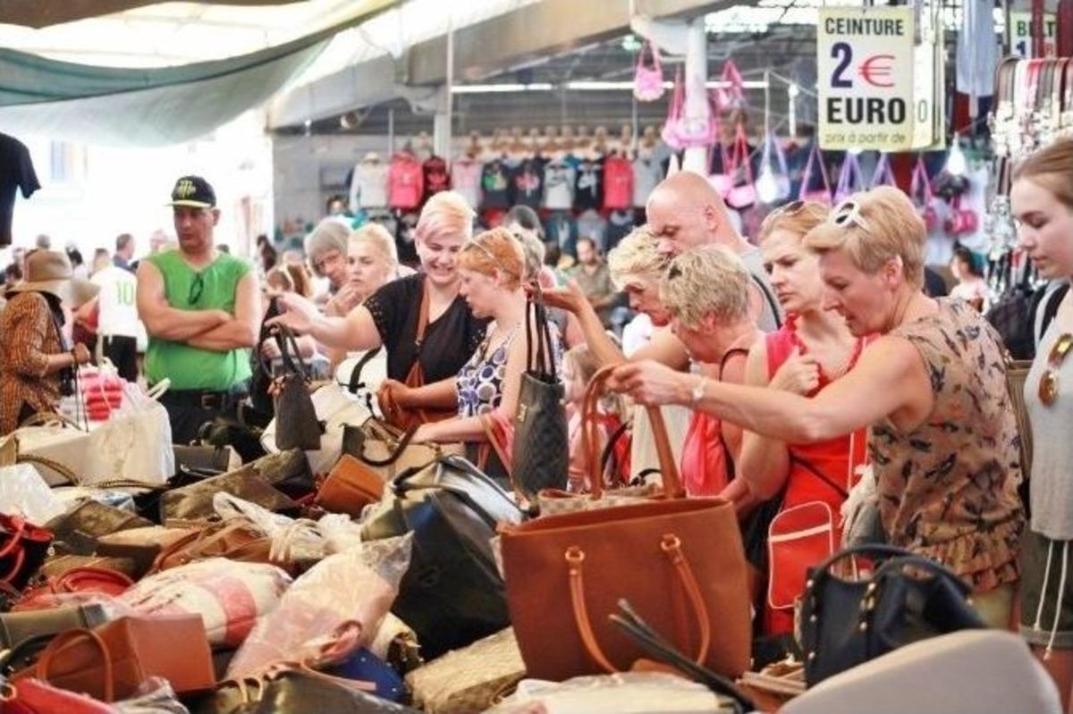 Bodrum Pazarında Turist Bereketi