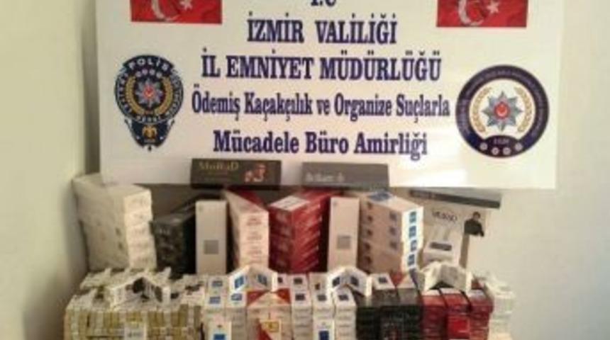 &Ouml;demiş&rsquo;te Ka&ccedil;ak Sigara Operasyonu