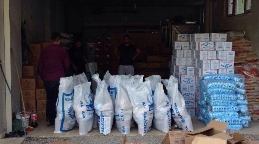 İş Adamı &Ouml;zel&rsquo;den Y&uuml;ksekovalı Ailelere Gıda Yardımı