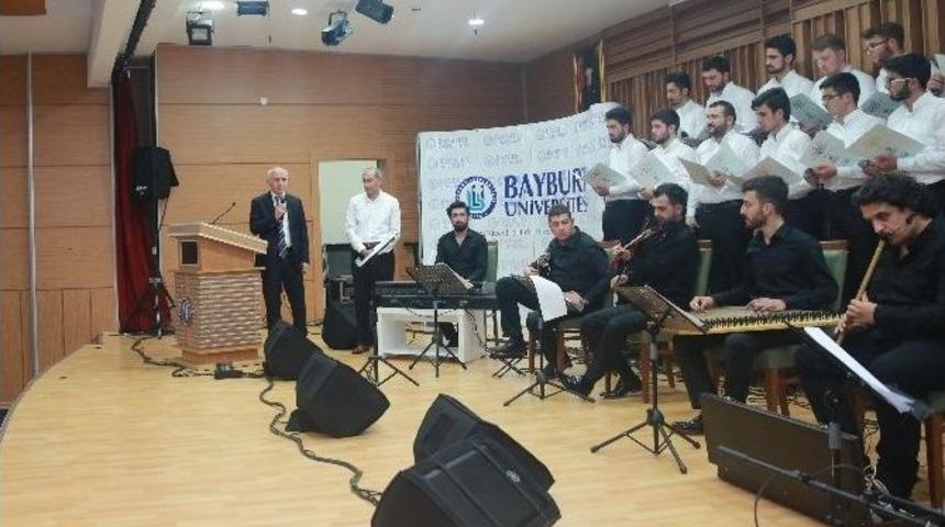 Bayburt &Uuml;niversitesinde T&uuml;rk Tasavvuf M&uuml;ziği Konseri