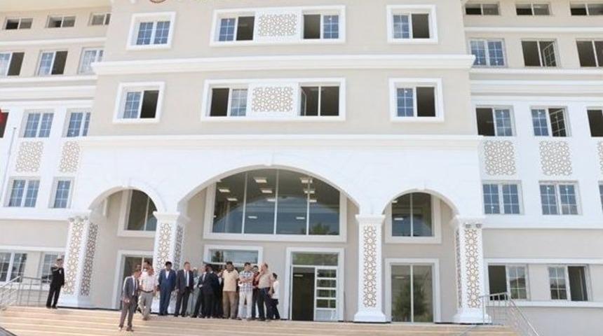 Vali Ali Fidan Osman Kuyumcu İhl İnşaatını İnceledi