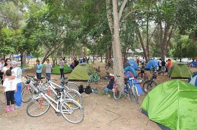 Sporcular ‘çevre’ Mesajı Vermek İçin Pedal Çevirdi