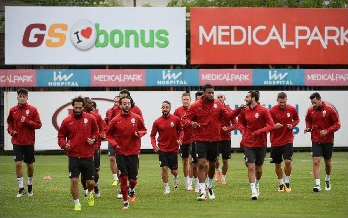 Galatasaray, Kayserispor Ma&ccedil;ı Hazırlıklarını S&uuml;rd&uuml;rd&uuml;