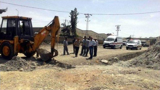 Yol Çalışmasında Doğalgaz Borusu Patladı