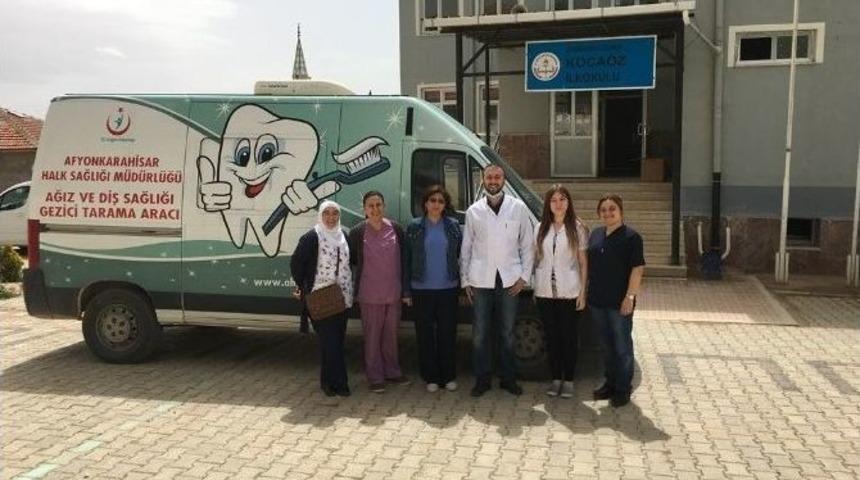 Yetiştirme Yurtlarında Kalan &Ccedil;ocuklara Diş Taraması Yapıldı