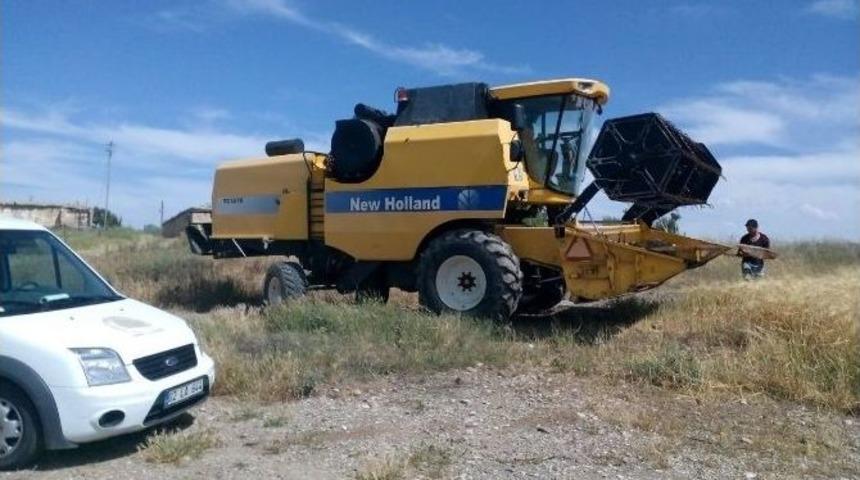 Samsat&rsquo;ta Hububat Hasadı Başladı