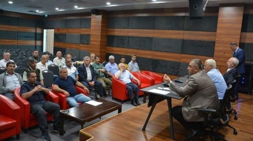 &Ccedil;orlu Tso&rsquo;dan Ukome Sorunları Ve &Ccedil;&ouml;z&uuml;m &Ouml;nerileri Toplantısı
