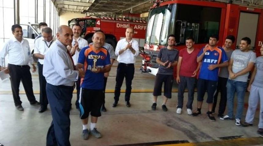 Gaziantep Havalimanında Kurumlararası Voleybol Turnuvası