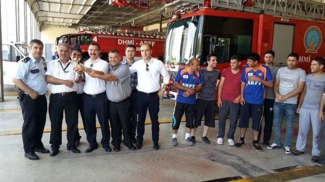 Gaziantep Havalimanında Kurumlararası Voleybol Turnuvası 1