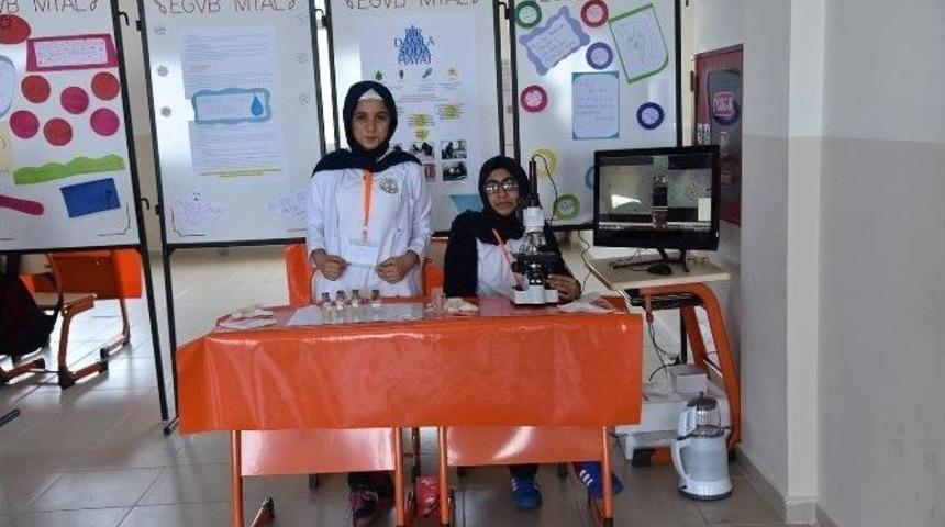 &Ouml;ğrencilerin Bilim Sergisi G&ouml;z Kamaştırdı