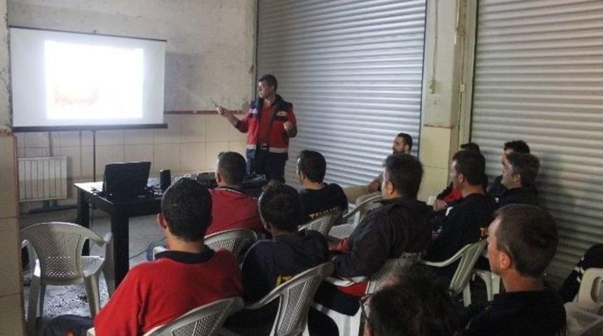 İtfaiye Personeline Eğitim