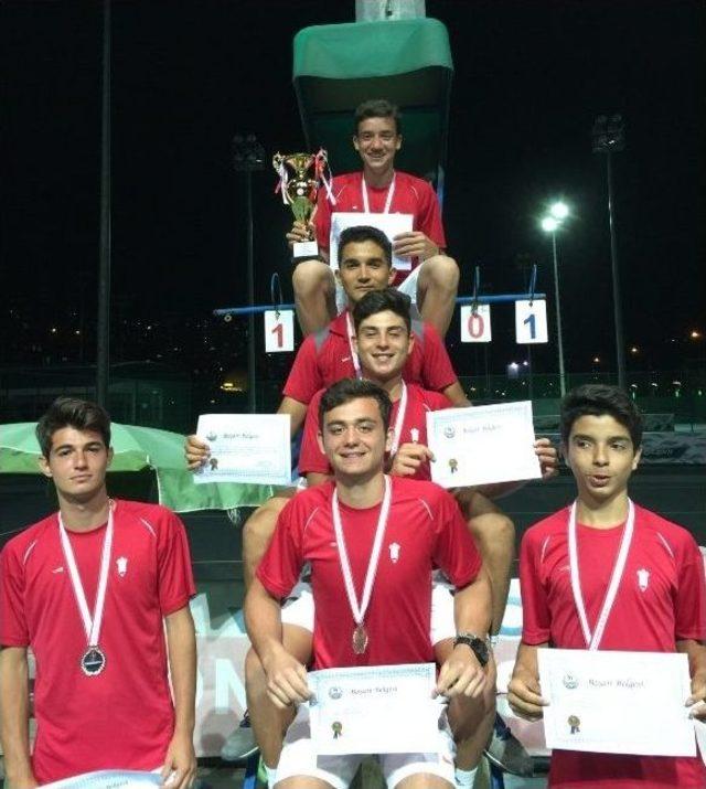 Liseler Arası Teniste, T&uuml;rkiye İkincisi Oldular 2