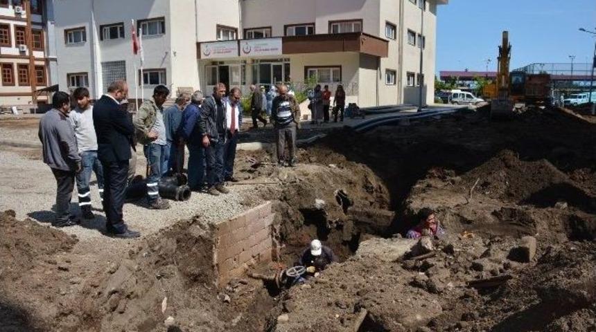 G&ouml;rele&rsquo;de Alt Yapı &Ccedil;alışmaları