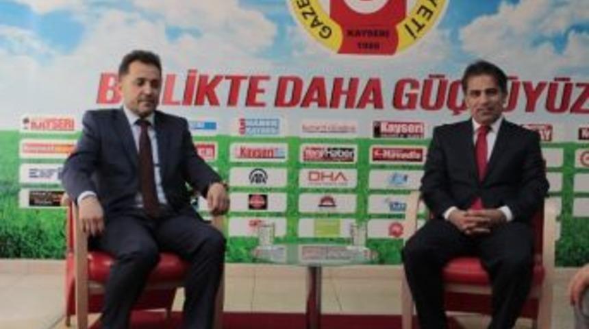 &Ouml;z-ağa&ccedil; İş&rsquo;ten Kayseri Gazeteciler Cemiyeti&rsquo;ne Ziyaret