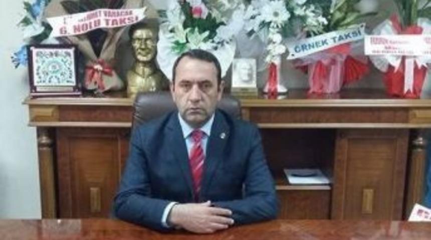 Erzurum Şof&ouml;rler Ve Otomobilciler Esnaf Odası Başkanı Y&uuml;cel Karakaya;