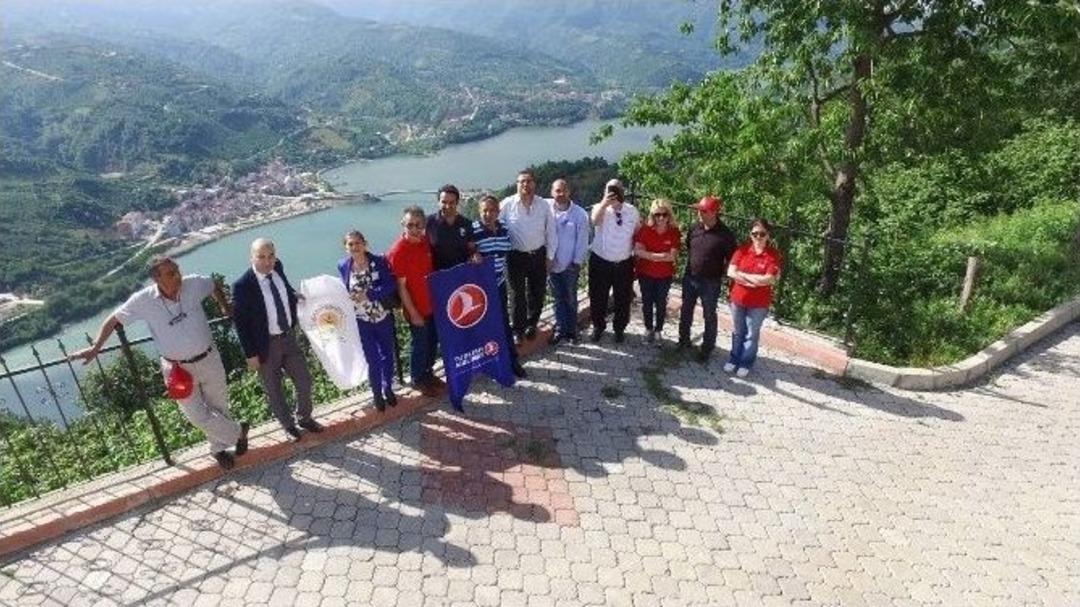 &Uuml;rd&uuml;n Ve Tunuslu Turizmciler Samsun&rsquo;u Gezdi