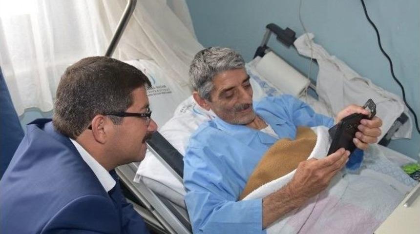 Başkan &Ccedil;elik&rsquo;ten Duygulandıran Ziyaret