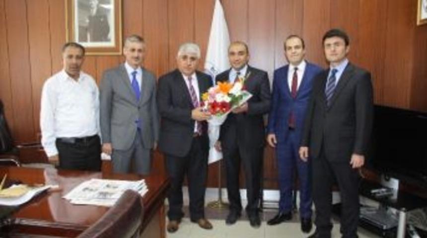 Sorgun G&uuml;venlik Kurumu Merkezinden Sorgun Belediye Başkanı Şimşek&rsquo;e Ziyaret