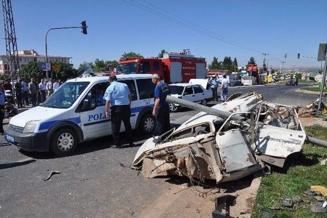 Gaziantep’te Zincirleme Kaza: 1 Ölü, 1 Ağır Yaralı