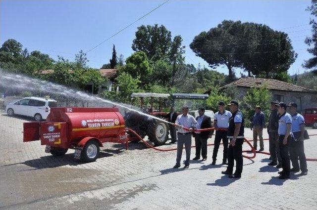 B&uuml;y&uuml;kşehir Yangın Tanker Dağıtımı S&uuml;r&uuml;yor 1