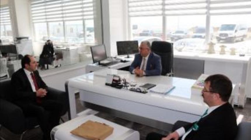 Rekt&ouml;r Alkan&rsquo;dan Ahlatcı&rsquo;ya Ziyaret