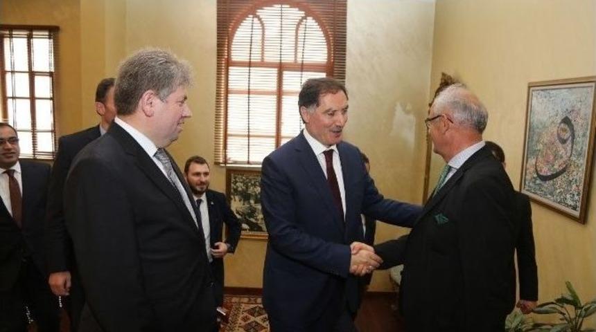 Cumhurbaşkanı Başdanışmanı Malko&ccedil;&rsquo;tan Yılmaz&rsquo;a Ziyaret