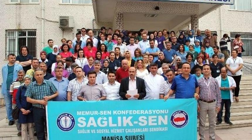 Doktora Yapılan Saldırı Protesto Edildi