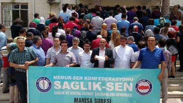 Doktora Yapılan Saldırı Protesto Edildi 1