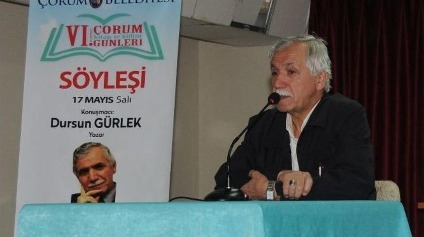Yazar Dursun G&uuml;rlek &Ouml;ğrencilerle Buluştu