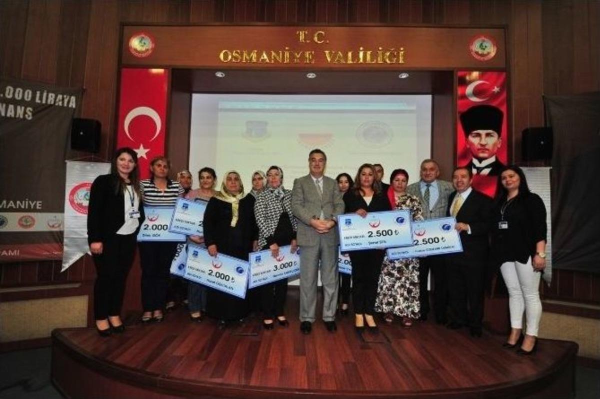 Osmaniye&rsquo;de 10 Kadın Girişimciye Mikro Kredi