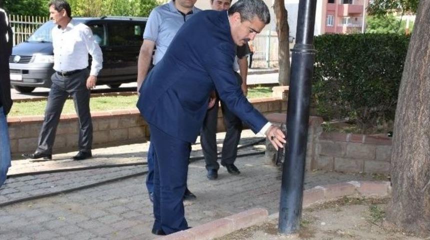 Parklarda G&ouml;rd&uuml;ğ&uuml; Manzara Başkan Alıcık&rsquo;ı &Uuml;zd&uuml;