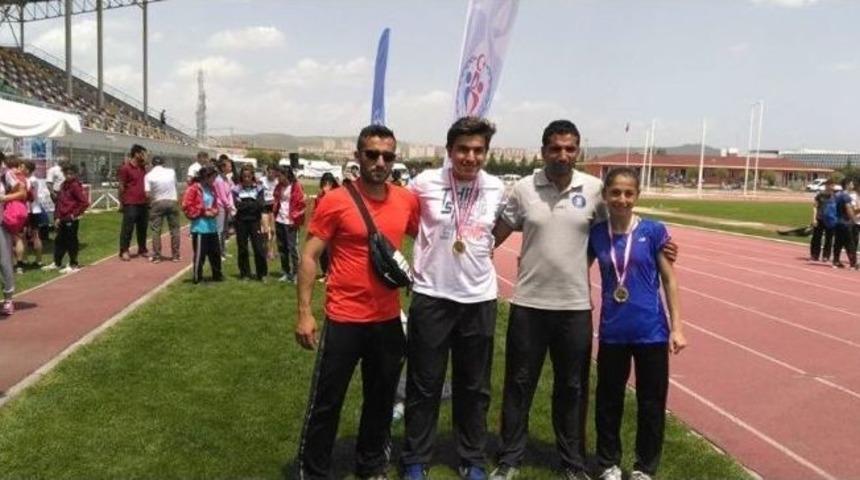 Gedizli Sporcu Melih G&ouml;kalp G&uuml;lle Atmada T&uuml;rkiye Şampiyonu Oldu