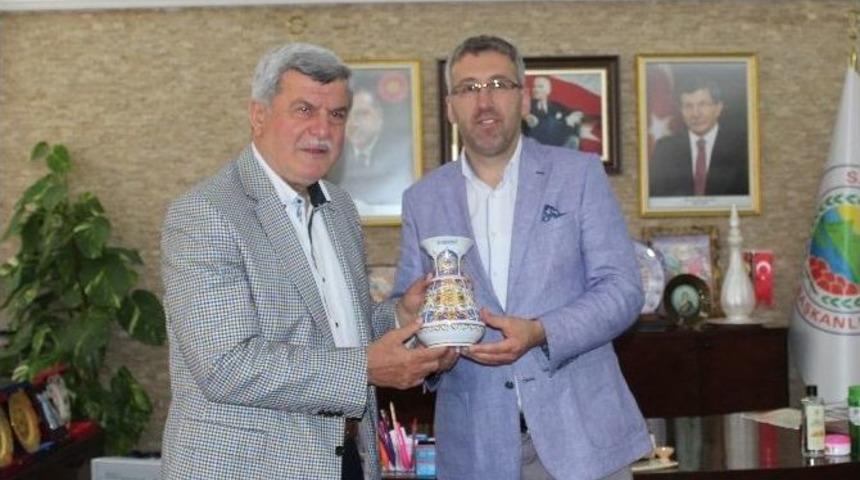 Kocaeli Belediye Başkanı Karaosmanoğlu&rsquo;ndan Sarıcakaya&rsquo;ya Ziyaret