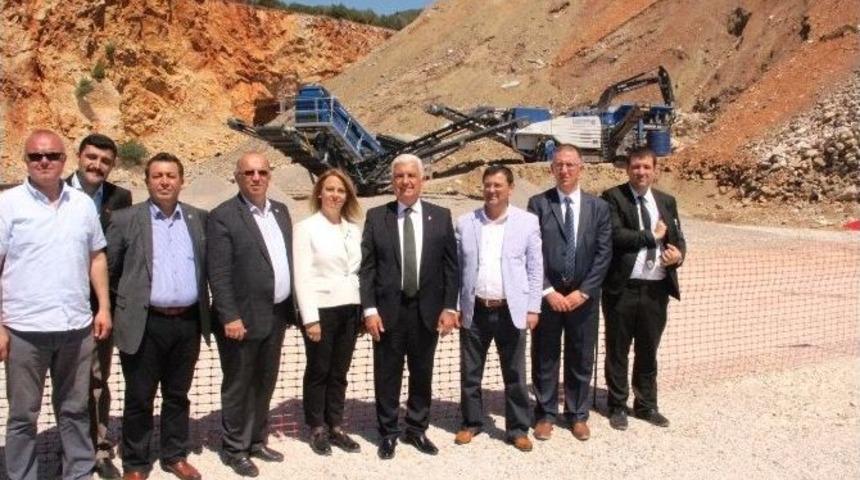 Bodrum İlk Hafriyat Atıklarının Geri Kazanımı Tesisi A&ccedil;ıldı