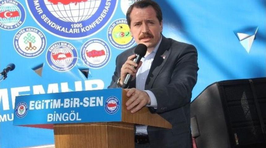 Memur-sen&rsquo;in Bing&ouml;l&rsquo;deki Yeni Hizmet Binasının A&ccedil;ılışı Yapıldı