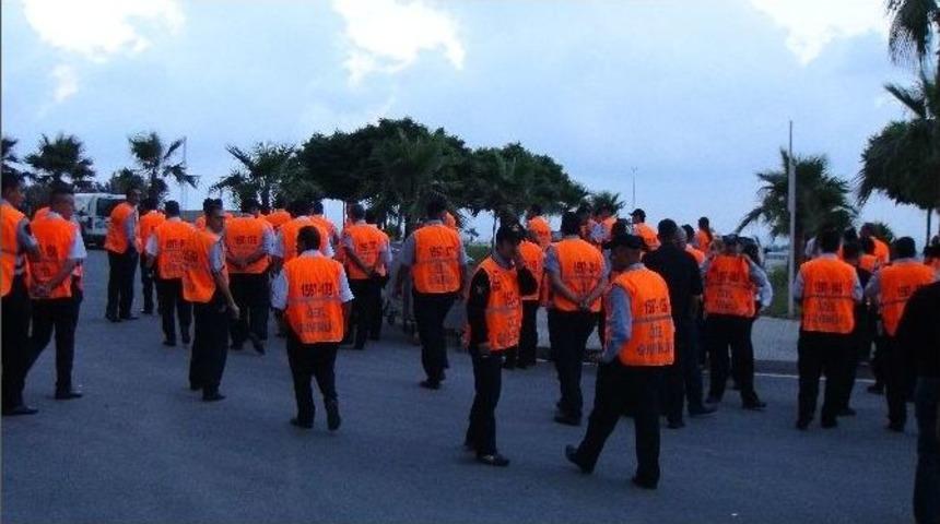 Mersin İdmanyurdu - Bursaspor Ma&ccedil;ında &Ouml;zel G&uuml;venlik Krizi