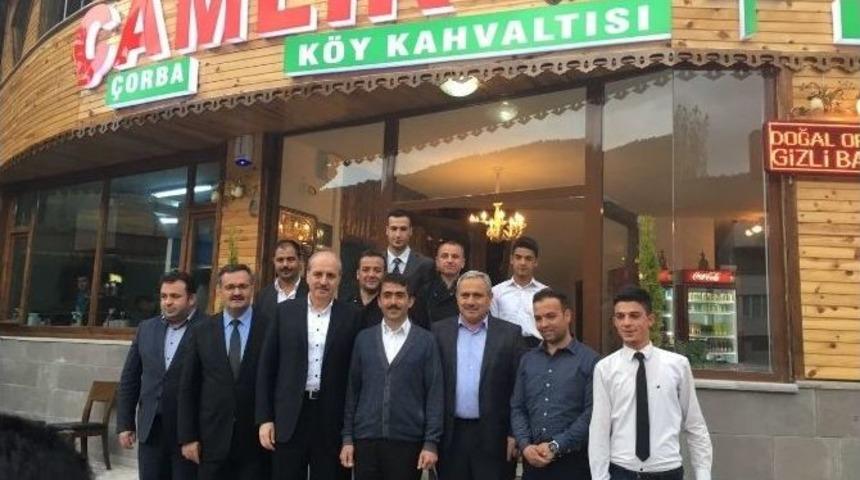Numan Kurtulmuş&rsquo;tan Kızılcahamam Ziyareti