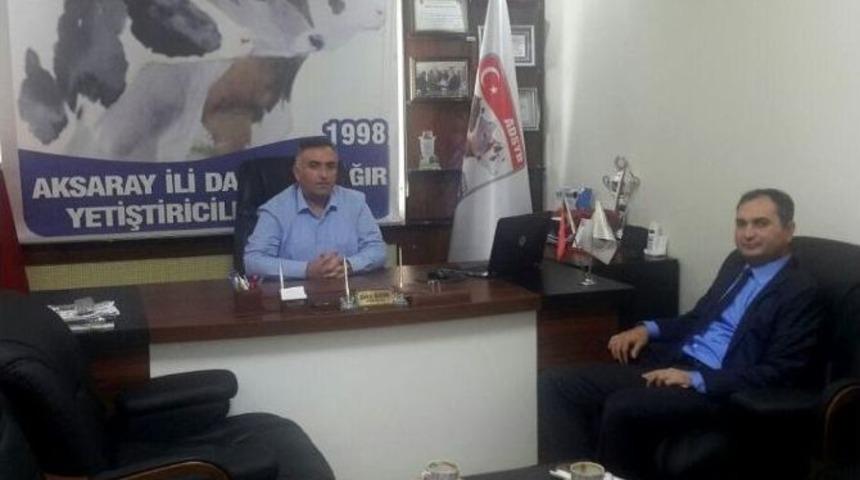 Defterdar Arslan&rsquo;dan Başkan Kayan&rsquo;a Ziyaret