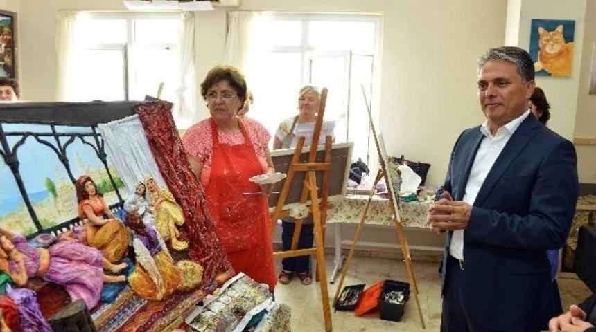 Muratpaşalı Kursiyerler ,uysal&rsquo;ı Hayran Bıraktı