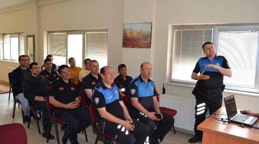 Polisten İtfaiyecilere Dolandırıcılık Semineri