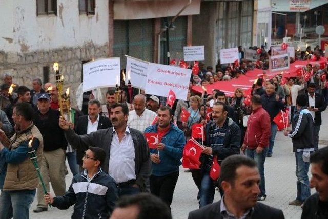 Hekimhan’da Gençlik Yürüyüşü Düzenlendi 1