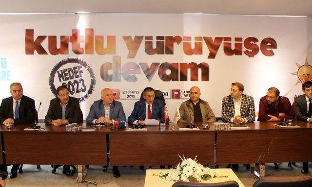 Ak Parti Erzurum İl Başkanlığında Kongre Toplantısı 1